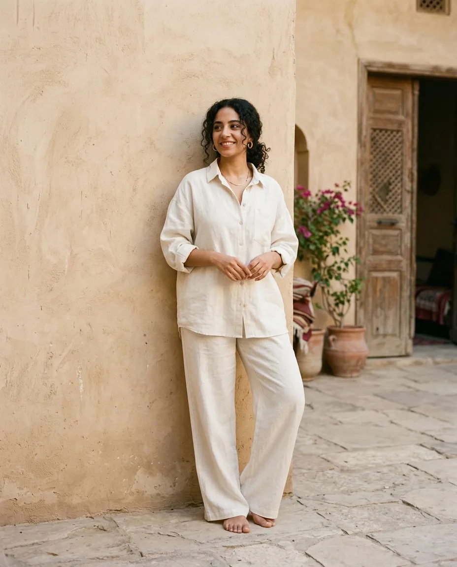 Egyptian linen fashion label